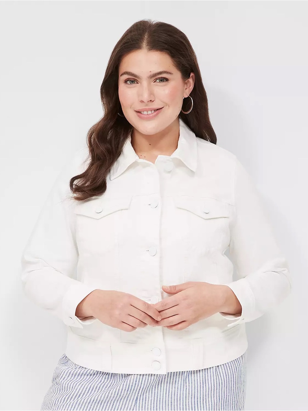 Lane Bryant Classic Jean Denim Jacket